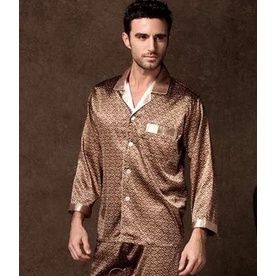 Đồ bộ nam mặc nhà tối màu cho mọi lứa tuổi - Bộ pyjama trung niên cho bố