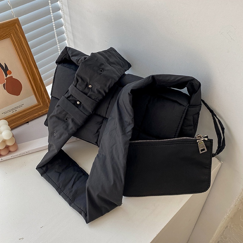 Túi Đeo Vai Vải oxford Dệt Dung Tích Lớn Thời Trang Cho Nữ