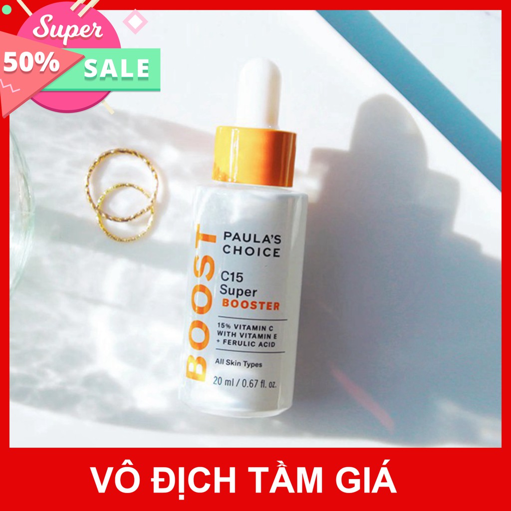 Tinh chất tăng cường bổ sung Vitamin C Paula's Choice Resist C15 Super Booster 20ml 7770