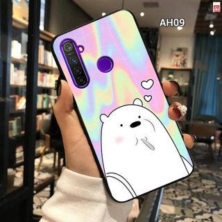 Ốp lưng Realme 5 - Realme 5i - Realme 5 Pro in hình gấu We bare bears siêu dễ thương chất