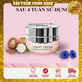 Kem face hemia dưỡng da ban đêm, kem face night cream hemia 35g