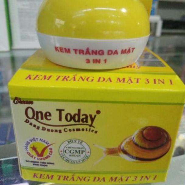 Kem trắng da 3in1 One Today mua 1 tặng 1