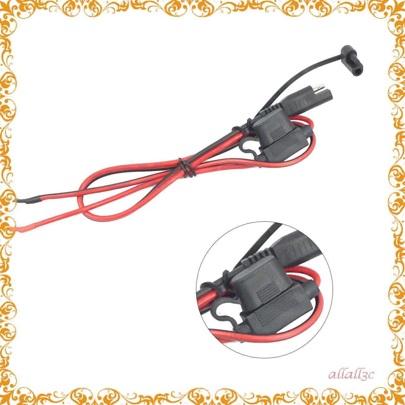 Dây Cáp Sạc Bình Ắc Quy 12v Cho Xe Máy