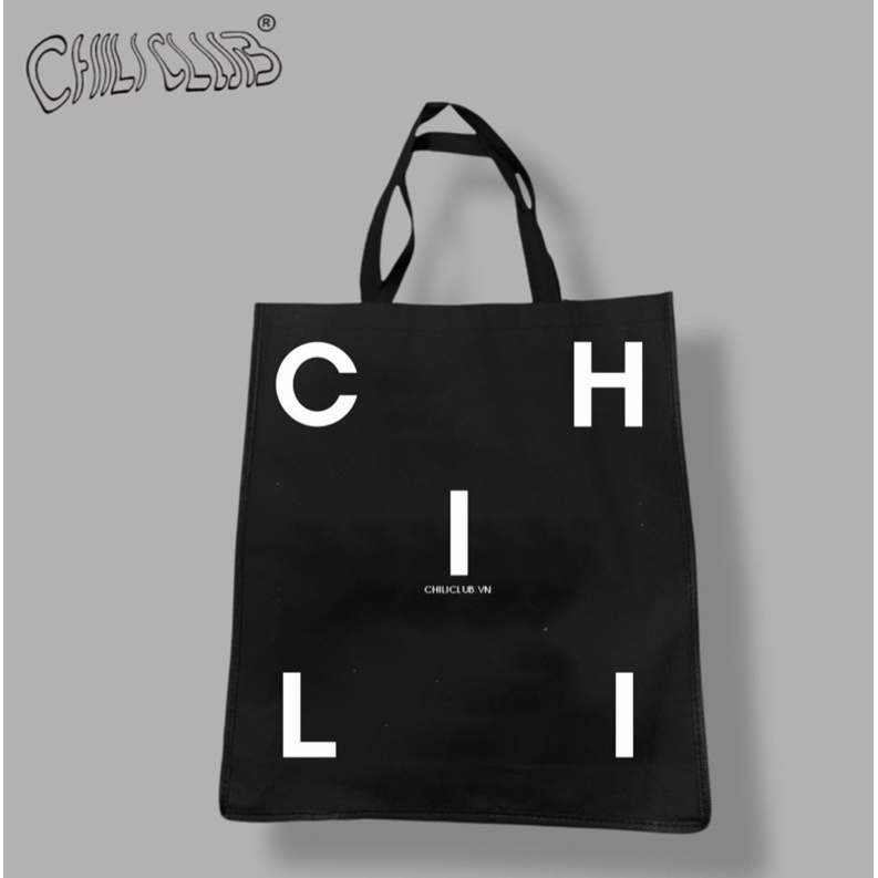 Túi Tote CHILICLUB Chính Hãng ( Vải không dệt poly)