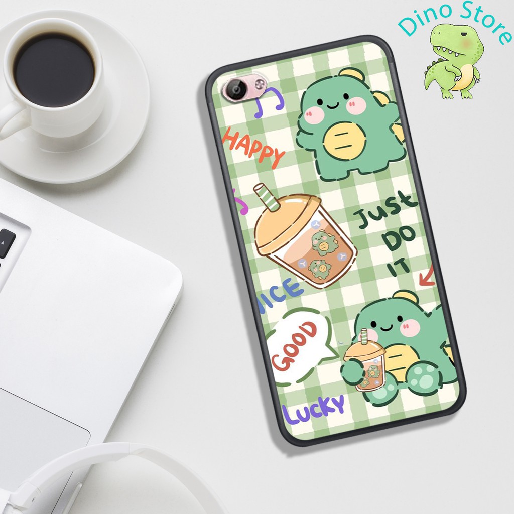 ỐP LƯNG VIVO Y53/Y55/Y66/Y67/Y71,  IN HÌNH KHỦNG LONG NGỘ NGHĨNH VÀ CUTE