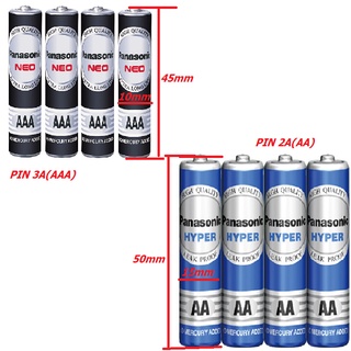 PIN THƯỜNG PANA 1 LỐC 4 VIÊN - DIY147