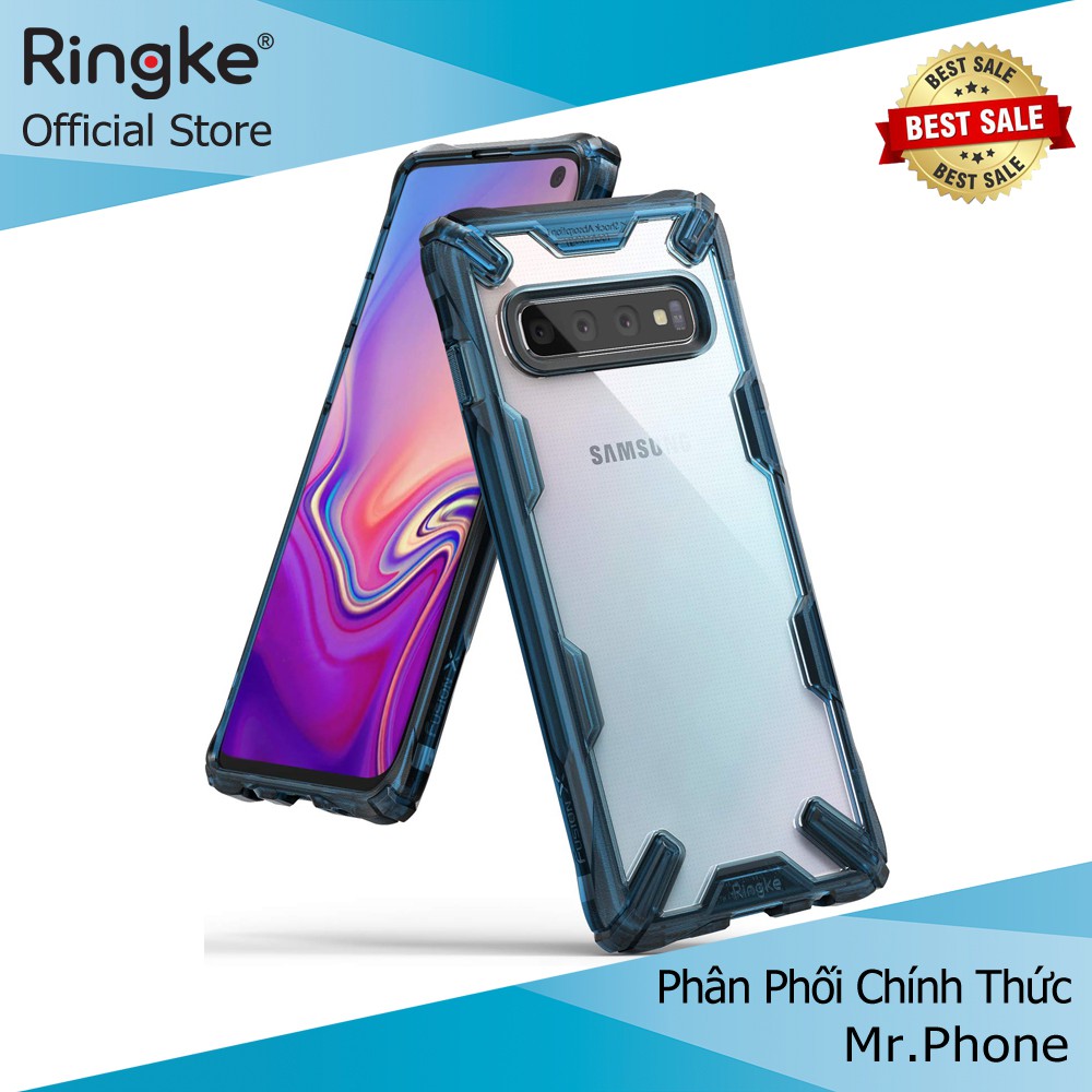 Ốp lưng Galaxy S10 Ringke Fusion X (Ringke Fusion X Galaxy S10 Case) - Nhập khẩu Hàn Quốc