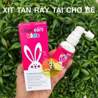 XỊT TAN RÁY TAI CHO BÉ CLEANEARS KIDS