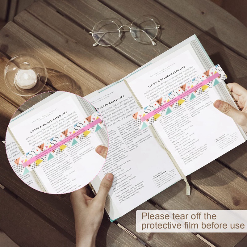 Bộ 32 Thước Dây Đọc Sách Dyslexia Dùng Đánh Dấu Trang Sách Cho Trẻ Em