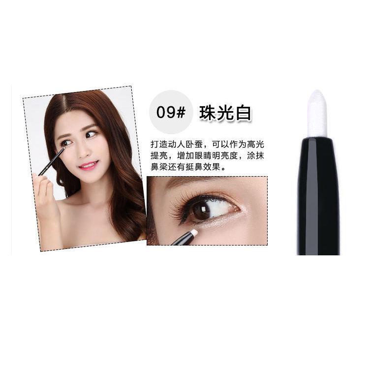 Bút Kẻ Mắt Tơ Tằm Hai Đầu Độ Bóng Cao Tiện Dụng | BigBuy360 - bigbuy360.vn