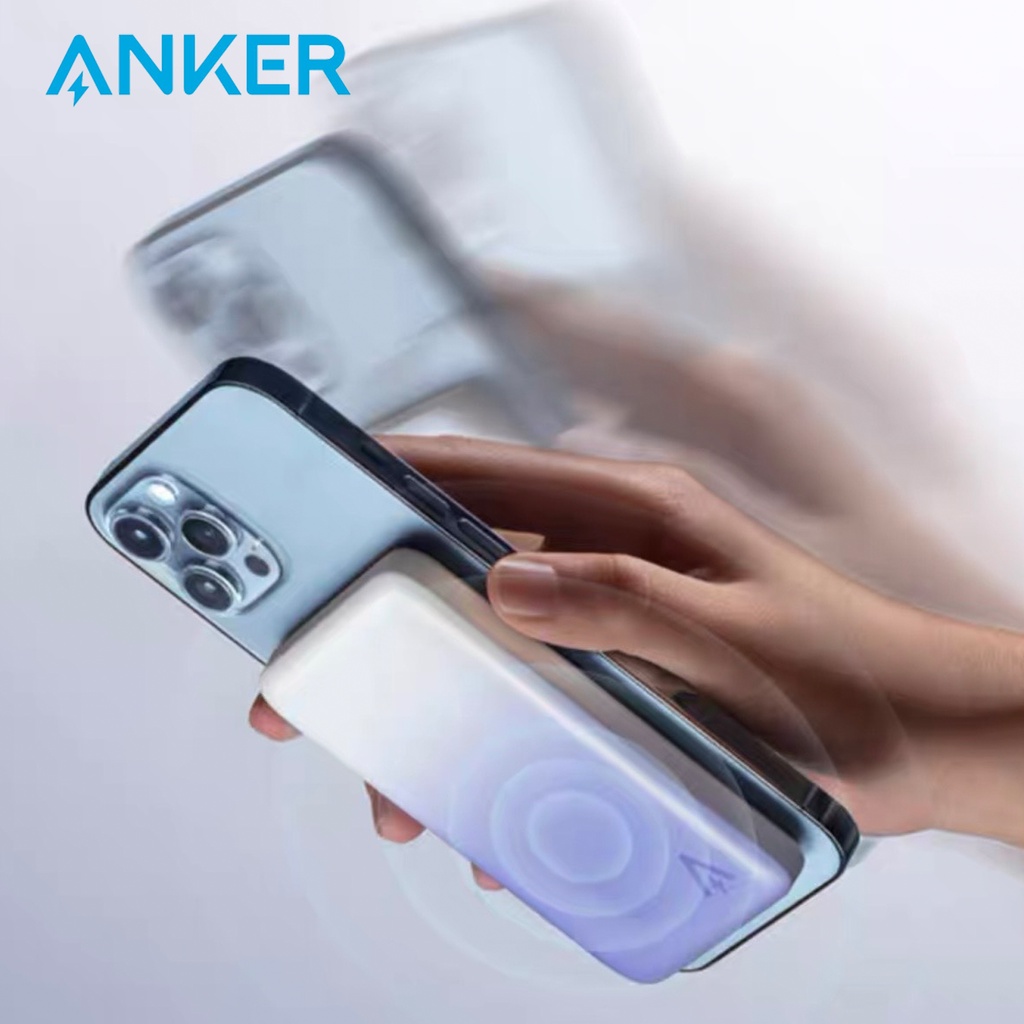 Sạc dự phòng ANKER PowerCore 5000mAh  Magsafe IPhone 12 12 Pro 12 Pro Max - Mã A9518 Seri 4