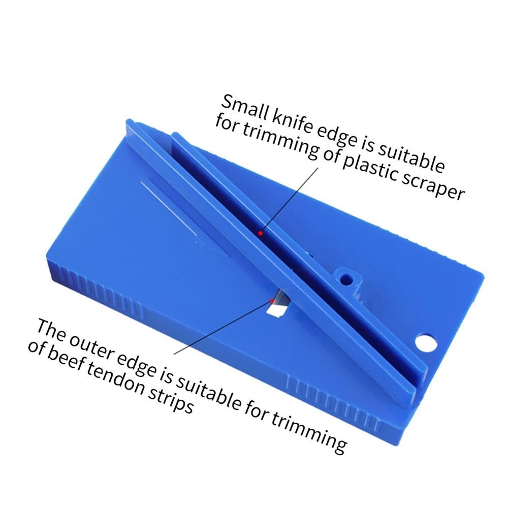 Dụng cụ mài thanh cào phim viền nhẵn bằng nhựa cứng sửa chữa xe ô tô tiện dụng
