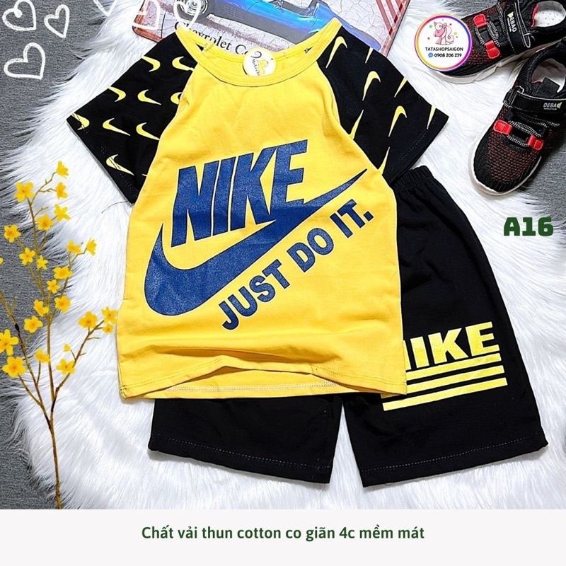 Đồ bộ bé trai size đại thun cotton 4 chiều Jennie kids J494