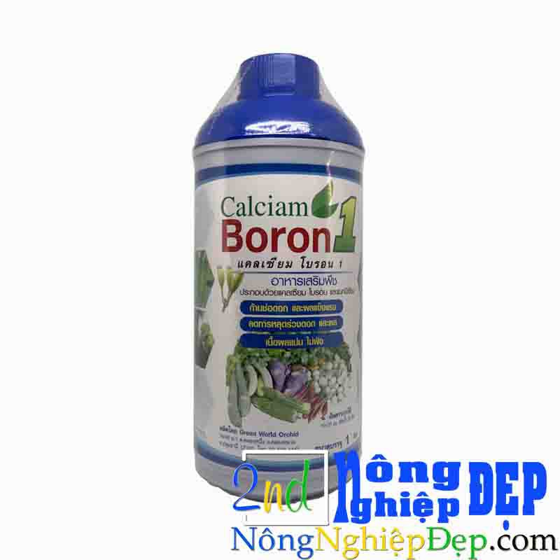 Phân Bón Trung Vi Lượng Calciam Boron 1 Chai 1 Lít