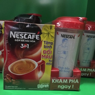 NESCAFÉ HÒA TAN 3 TRONG 1 - ĐẬM ĐÀ HÀI HÒA *tặng kèm*