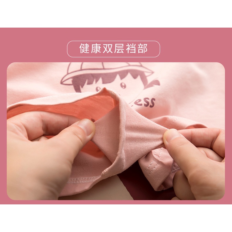 Quần chip bé gái  lót đùi trẻ em cotton cao cấp mềm mại bảo vệ vùng kín hàng Quảng Châu