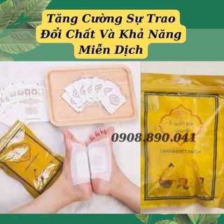 10 Miếng Dán Chân Thải Độc Detox Lanna Foot Patch ( HOT )