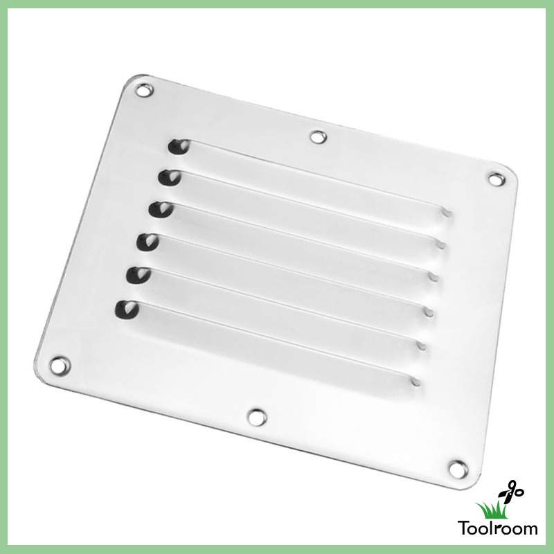 Lỗ Thông Gió Bằng Thép Không Gỉ Hình Vuông 127x115mm | BigBuy360 - bigbuy360.vn