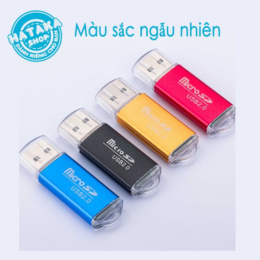 Đầu đọc thẻ nhớ micro SD tốc độ cao, vỏ nhôm siêu nhẹ