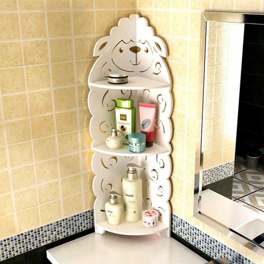 Kệ góc con cừu 3 tầng lắp ráp đa năng