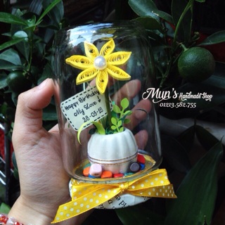 LỌ HOA THỦY TINH HANDMADE - FLOWER IN JAR 🌷🌸🌼🌻🌹