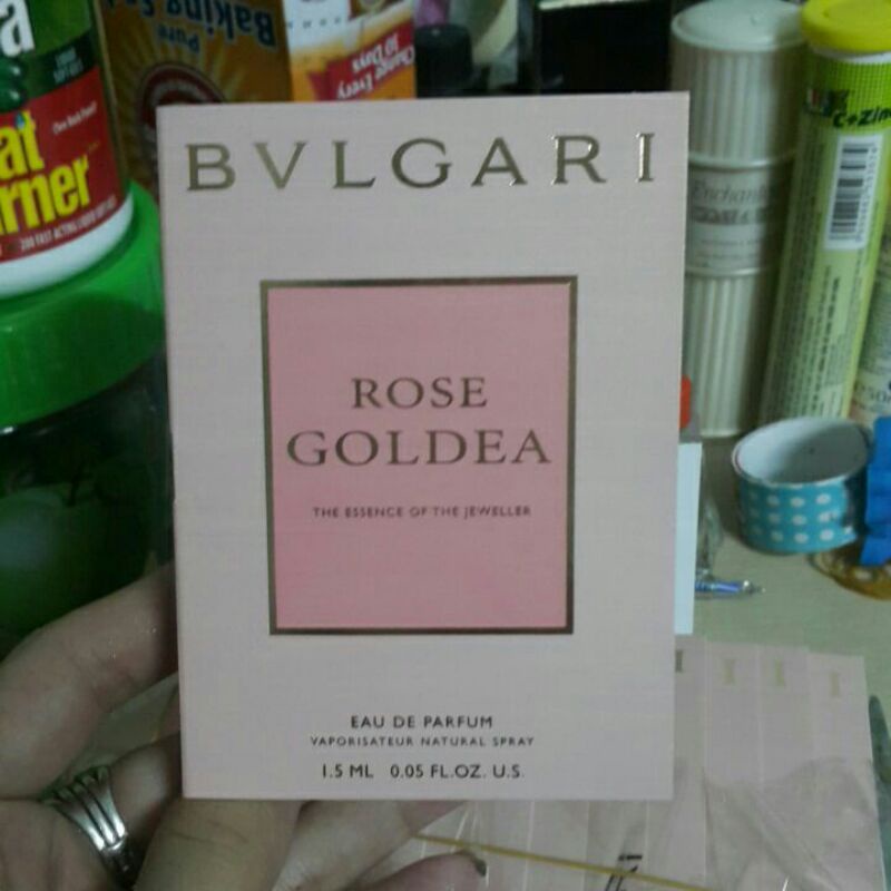 vial mẫu thử bvlgari rose goldea the essence of the jeweller edp