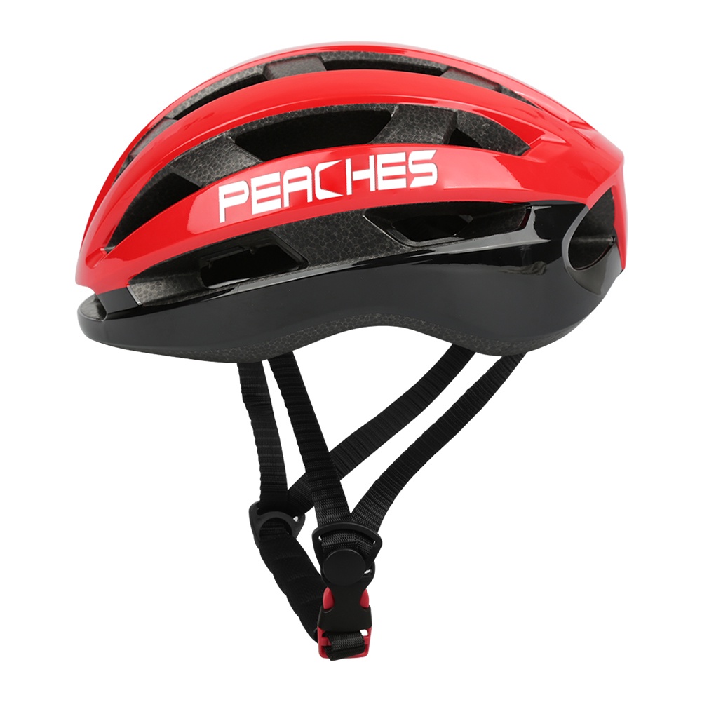 Mũ Bảo Hiểm Chuyên Nghiệp Dành Cho Nam Và Nữ Đi Xe Đạp Leo Núi Peaches Mũ Bảo Hiểm Lái Xe Đường Trường Một Mảnh Màu Trắng.