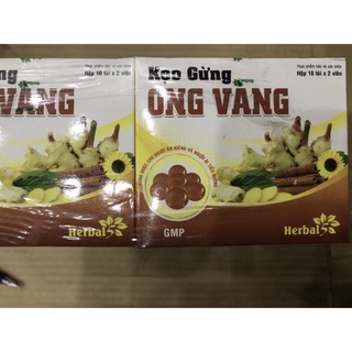 Kẹo gừng ong vàng - kẹo ngậm ho gừng ong vàng
