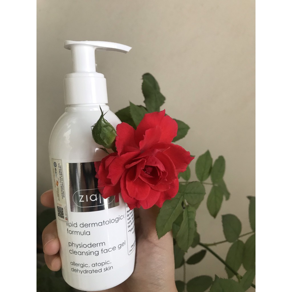 Sữa rửa mặt Ziaja Med Trắng 200ml cho da khô, da dị ứng da nhạy cảm, da mụn - gel lau rửa sinh lý