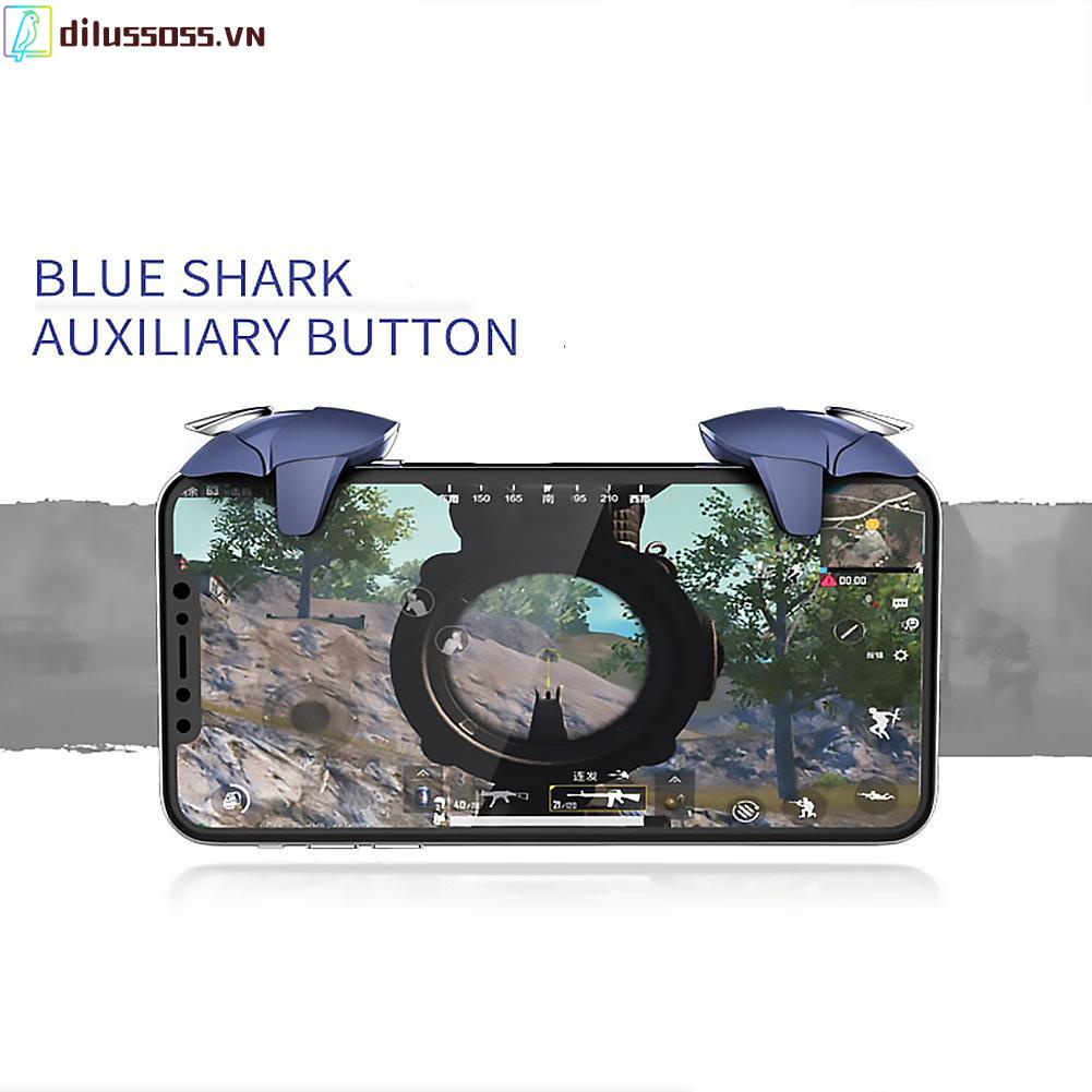 Nút điều khiển AK16 Blue Shark bằng kim loại cho chơi game PUBG trên điện thoại | BigBuy360 - bigbuy360.vn