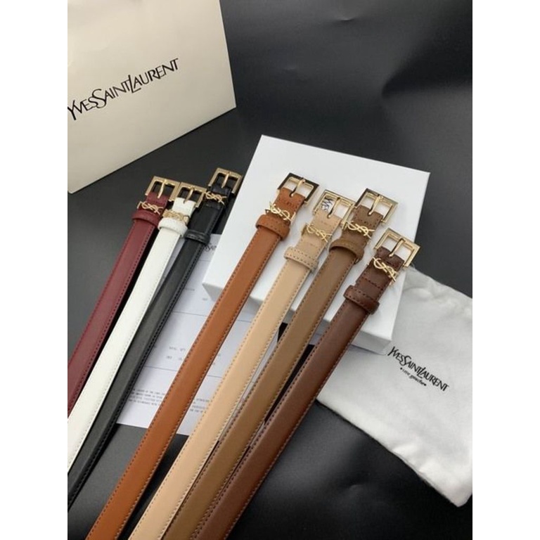 Hàng Có Sẵn! Thắt Lưng Da Bò Chất Lượng Cao Thời Trang Cho Nam Nữ