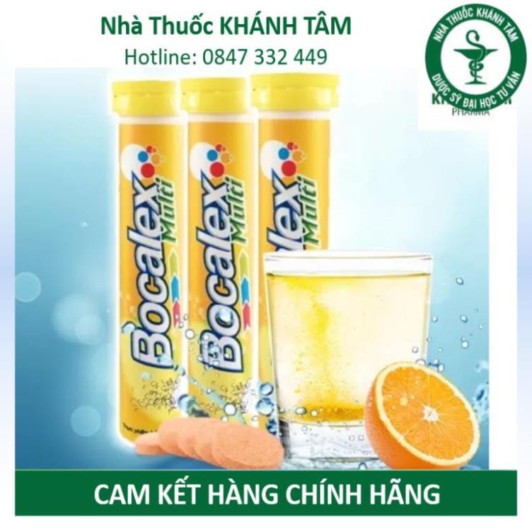 Viên sủi BOCALEX MULTI DHG (Tuýp 20 viên) - Bổ sung vitamin [Beroca, berroca, berocca] _Khánh Tâm ! !