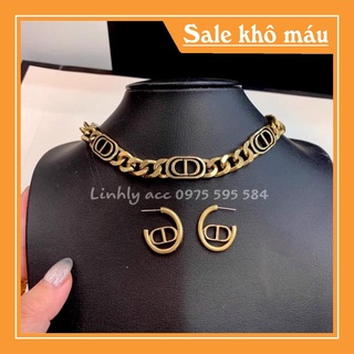 HOT vòng cổ choker CD sang chảnh