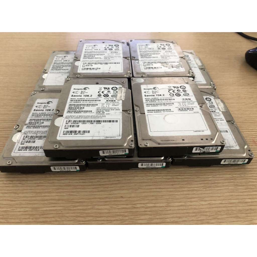 Ổ cứng server Seagate/HP second hand giá rẻ