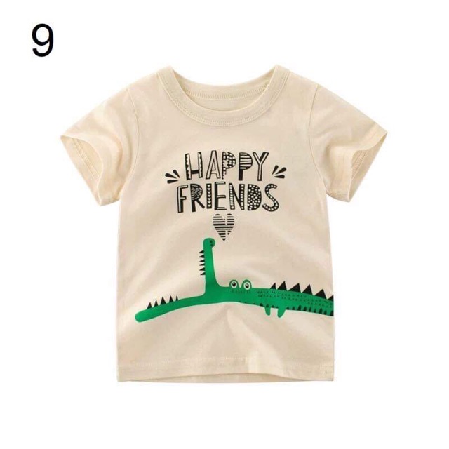 Áo phông bé trai mùa hè