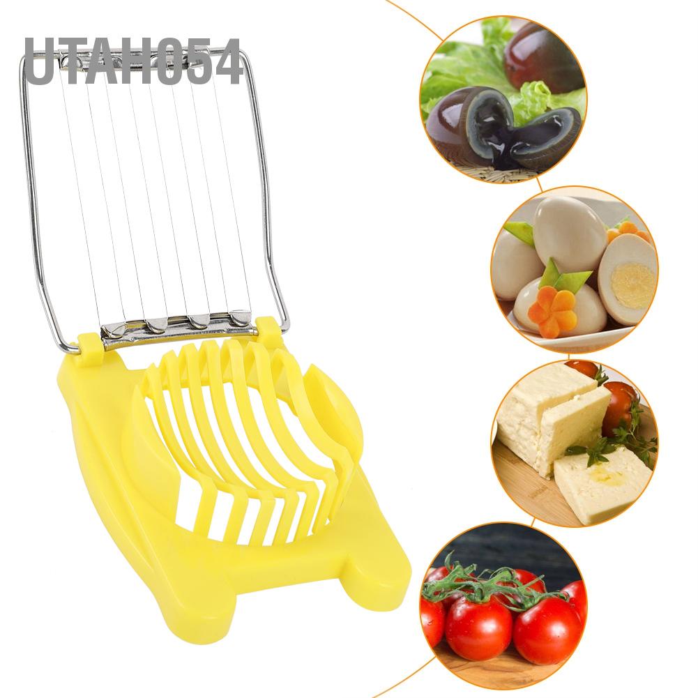 Dụng cụ cắt lát trứng phô mai dâu tây với các dây thép không gỉ đa năng dành cho nhà bếp