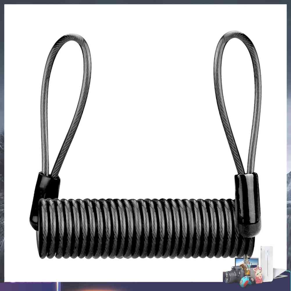 Dây Cáp Nhắc Nhở Khóa Đĩa Xe Đạp / Xe Máy 4ft