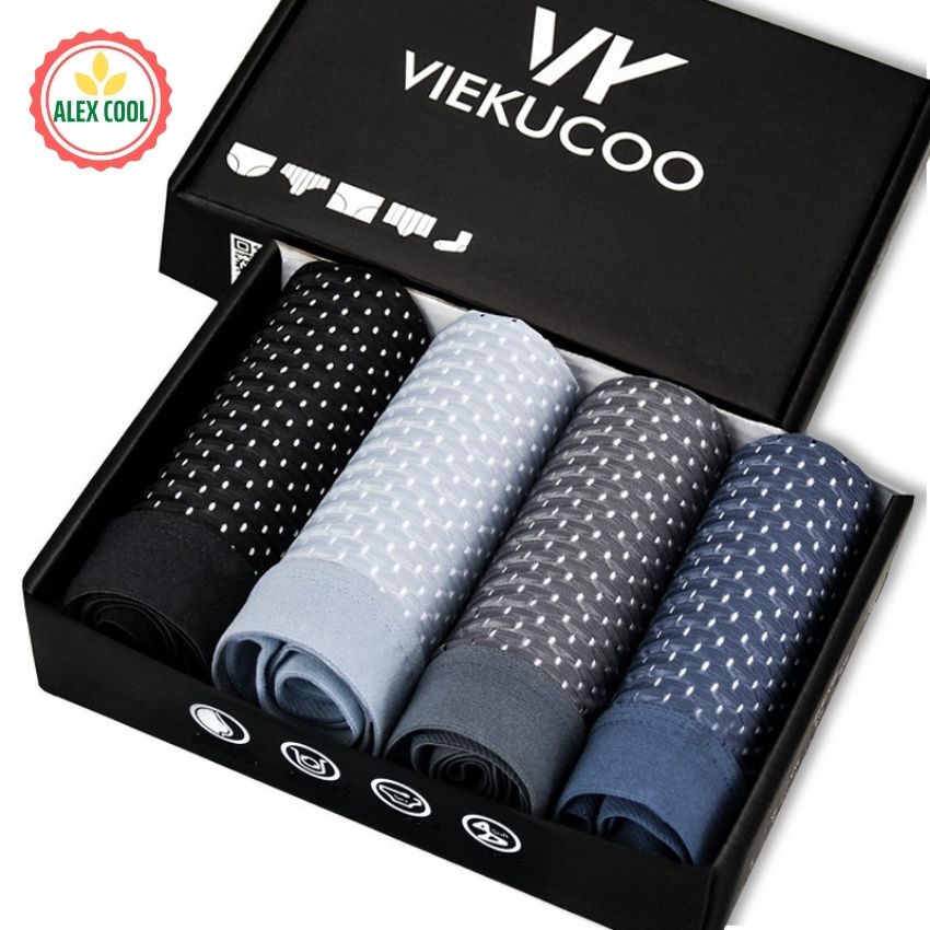 Quần sịp quần lót nam đùi thun lạnh thông hơi cạp to cao cấp alex cool