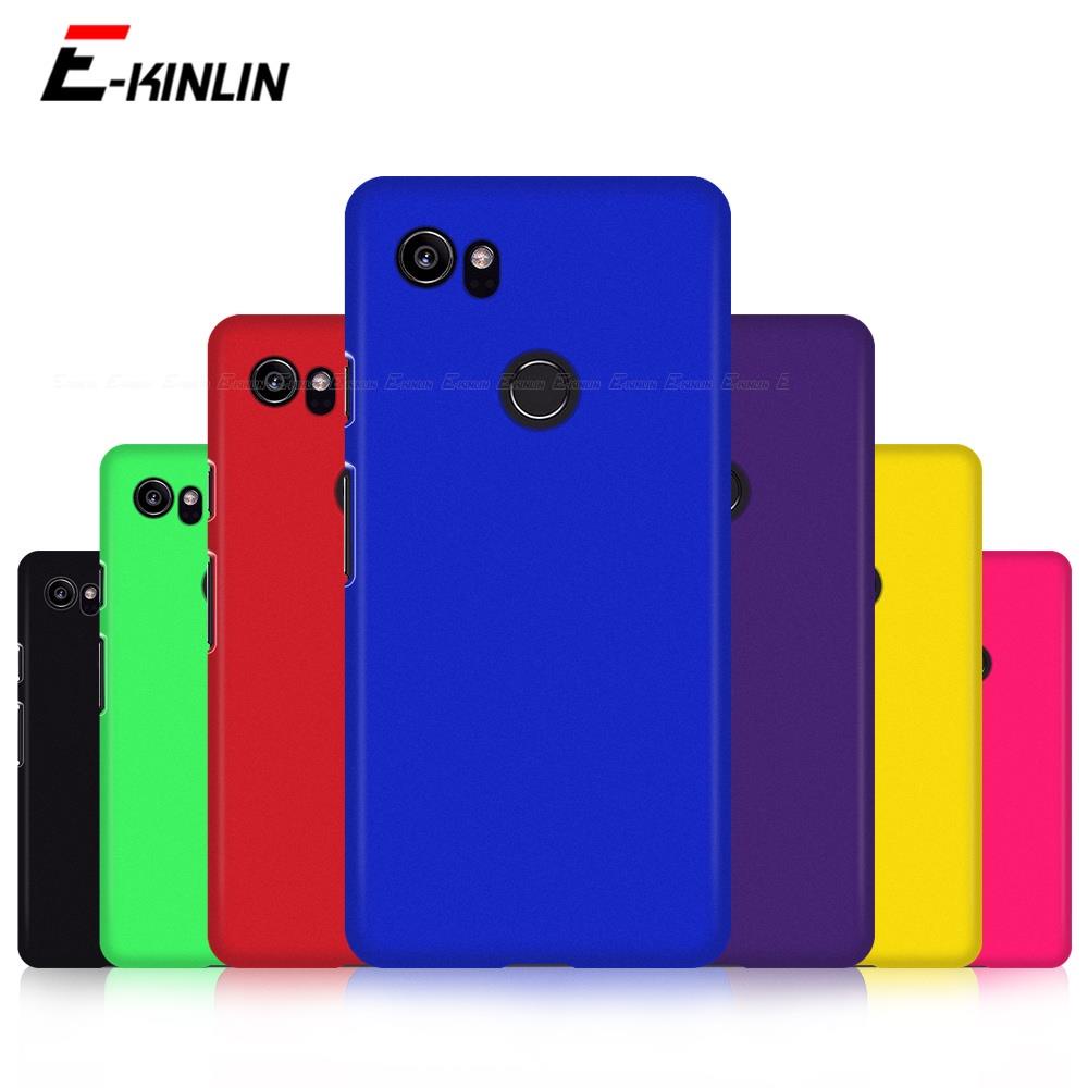 Ốp Điện Thoại PC Cứng Siêu Mỏng Mặt Nhám Cho Google Pixel 4 4a 3a 3 XL 4XL 3aXL 3XL 5G