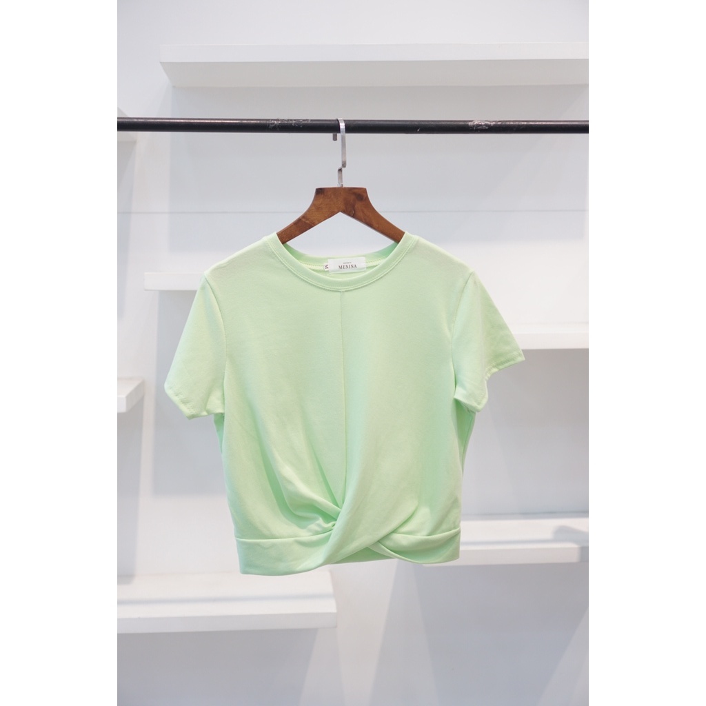 Áo Croptop Nữ Xoắn Eo Thời Trang 108