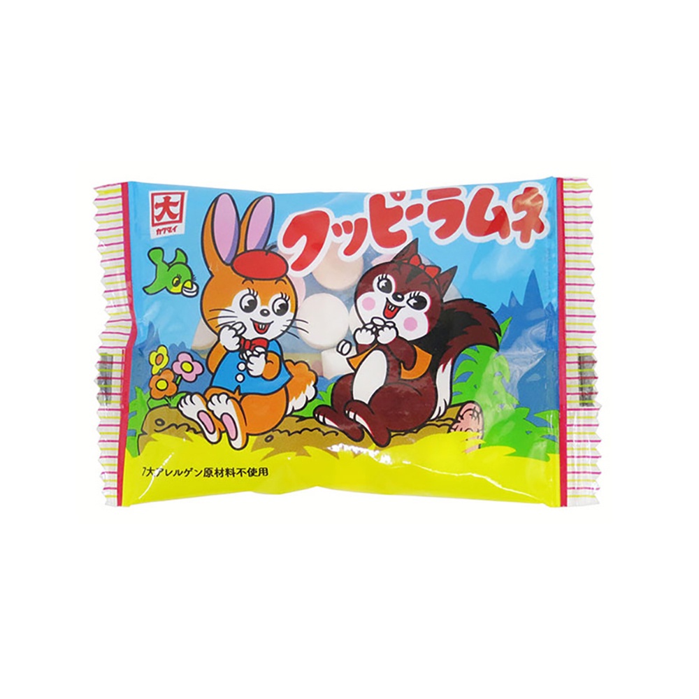 Kẹo Soda trái cây thỏ con Kakudai Seika - Hachi Hachi Japan Shop