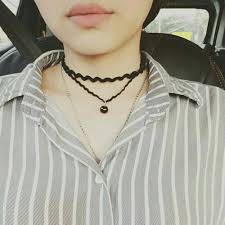 Vòng cổ chocker phong cách Hàn Quốc