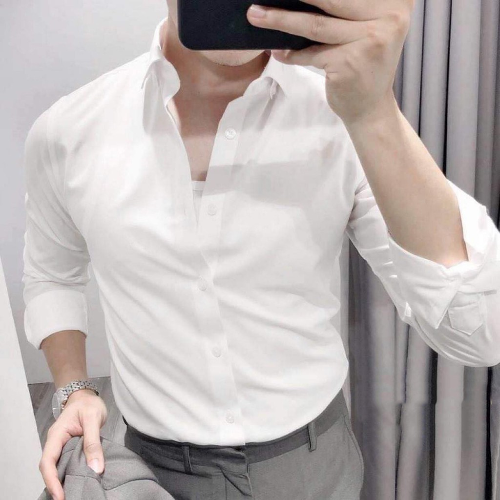 Aó sơ mi nam dài tay ZARA slimfit VNXK | BigBuy360 - bigbuy360.vn