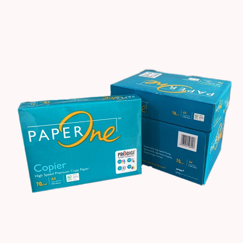 Giấy A4 Paper One định lượng 70gsm- thùng 5 ram