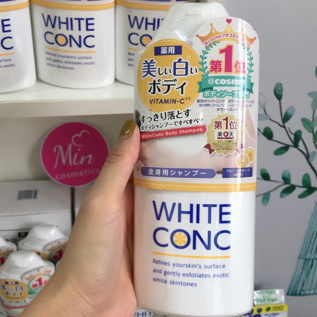 Sữa tắm trắng body White Conc Body Vitamin C 360ml