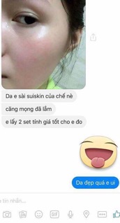 Set 5 lọ tinh chất cá hồi Suskin 2ml