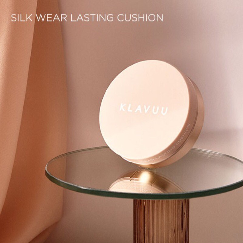 Phấn Nước Klavuu Urban Pearlsation Silk Wear Lasting Cushion