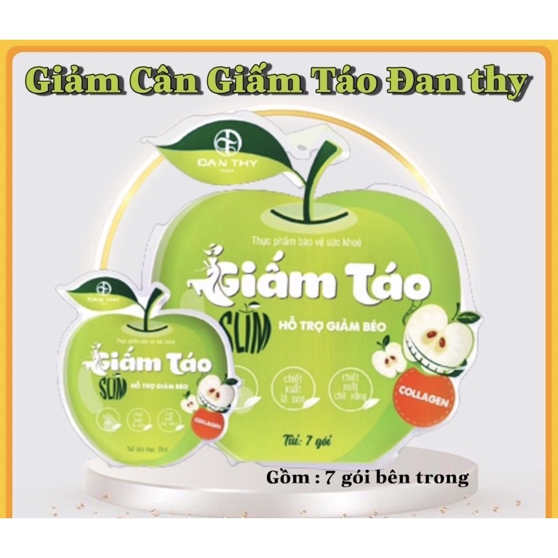 giấm táo giảm cân chính hãng