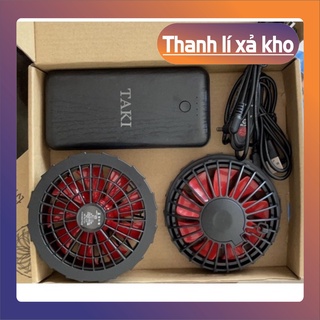 Quạt điều hòa taki pin sử dụng 10 - 12 giờ