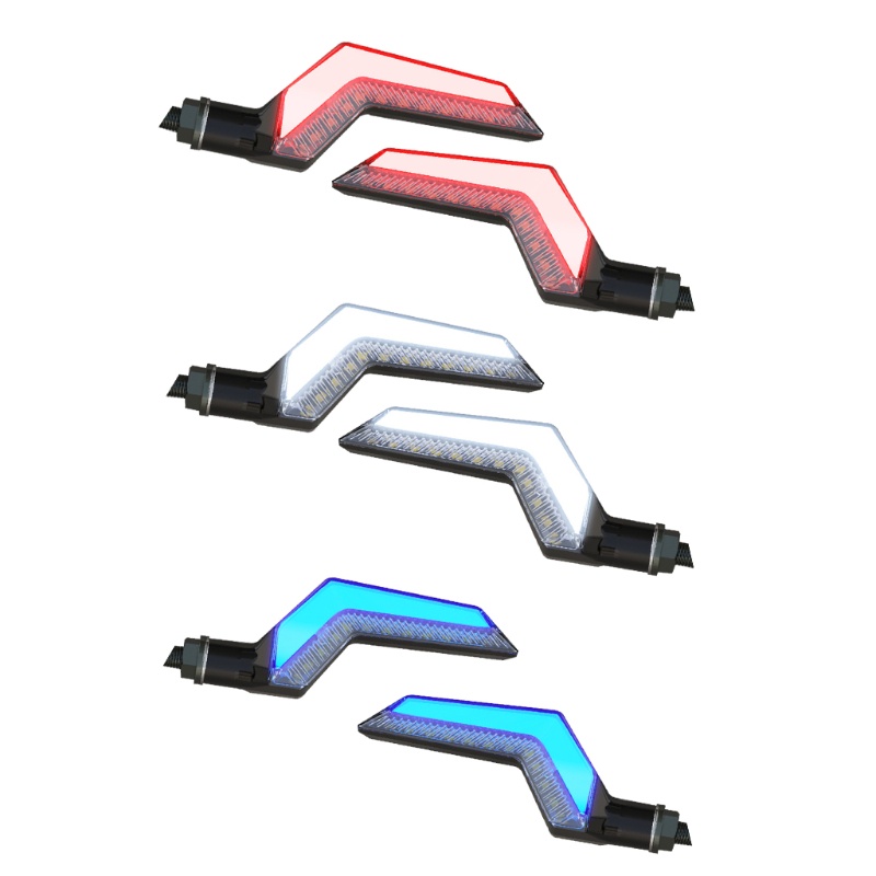 Bộ 2 Đèn Xi Nhan 12V 12V Ánh Sáng Vàng Hổ Phách Cao Cấp Dành Cho Xe Mô Tô